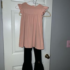 Matilda Jane Ruffle pants w/ Adorable Essentials Top